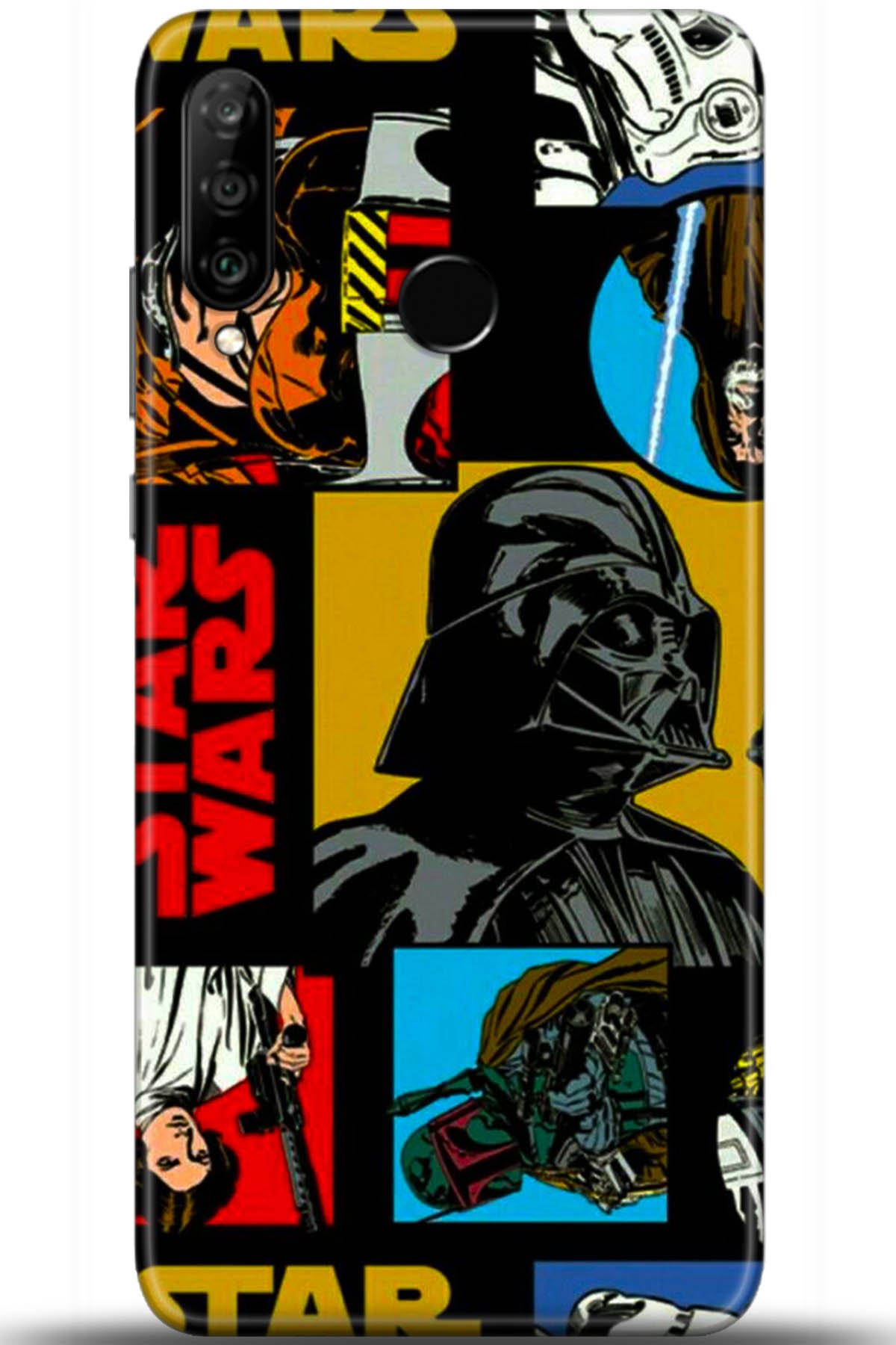 Huawei P30 Lite Uyumlu Kılıf HD Baskılı Kılıf - Followed Institution 5385