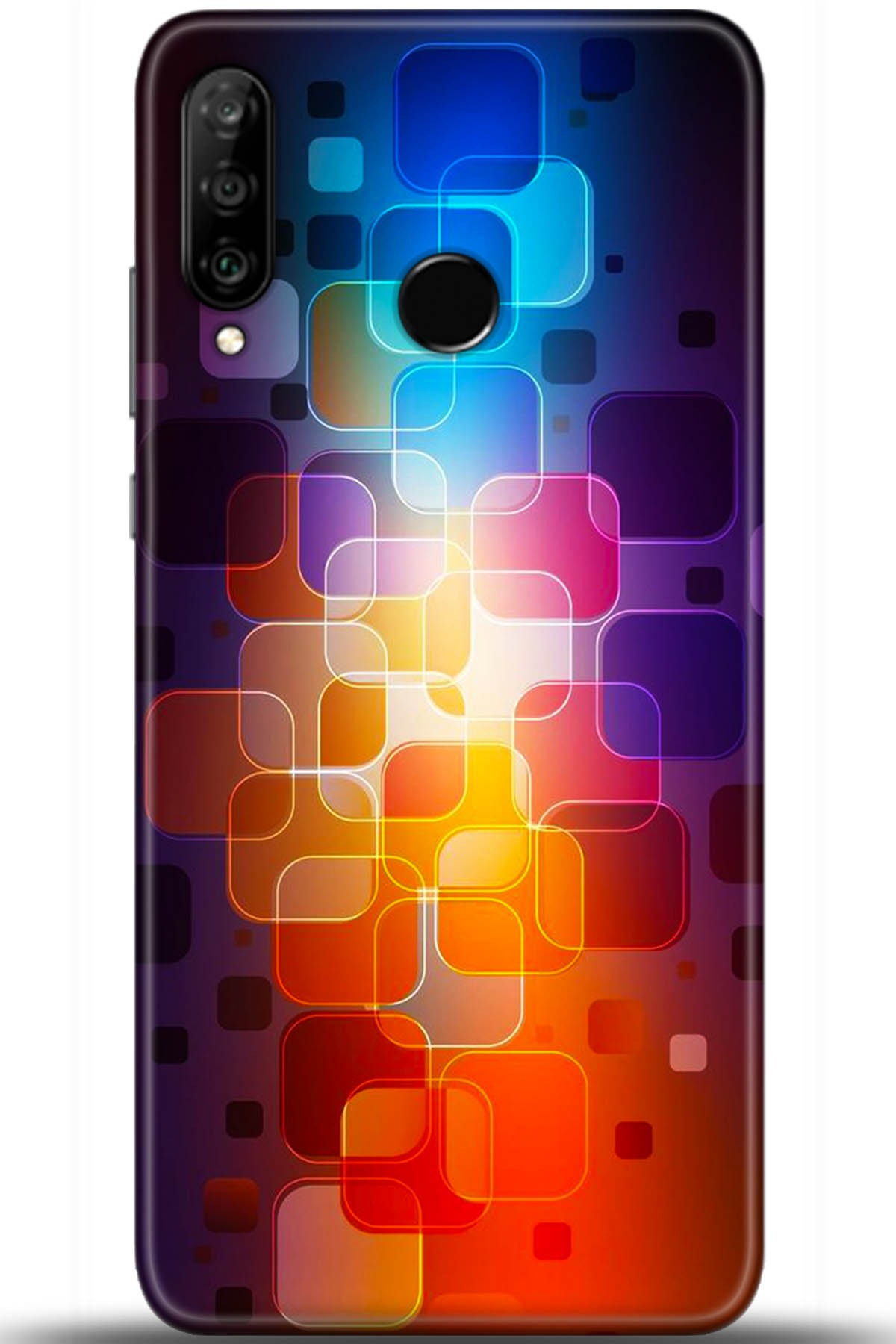 Huawei P30 Lite Uyumlu Kılıf HD Baskılı Kılıf - Followed Institution 5431