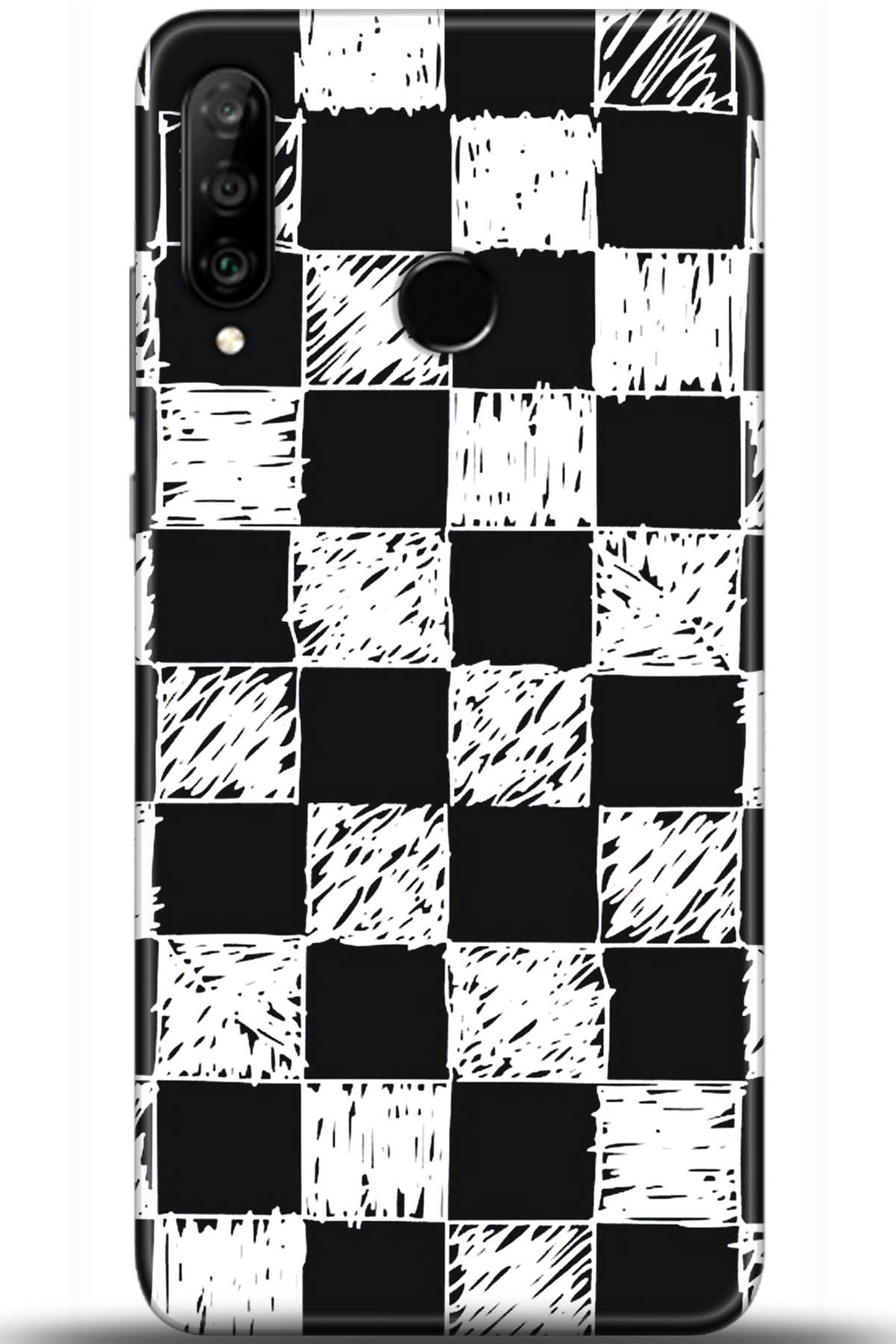 Huawei P30 Lite Uyumlu Kılıf HD Baskılı Kılıf - Followed Institution 5483