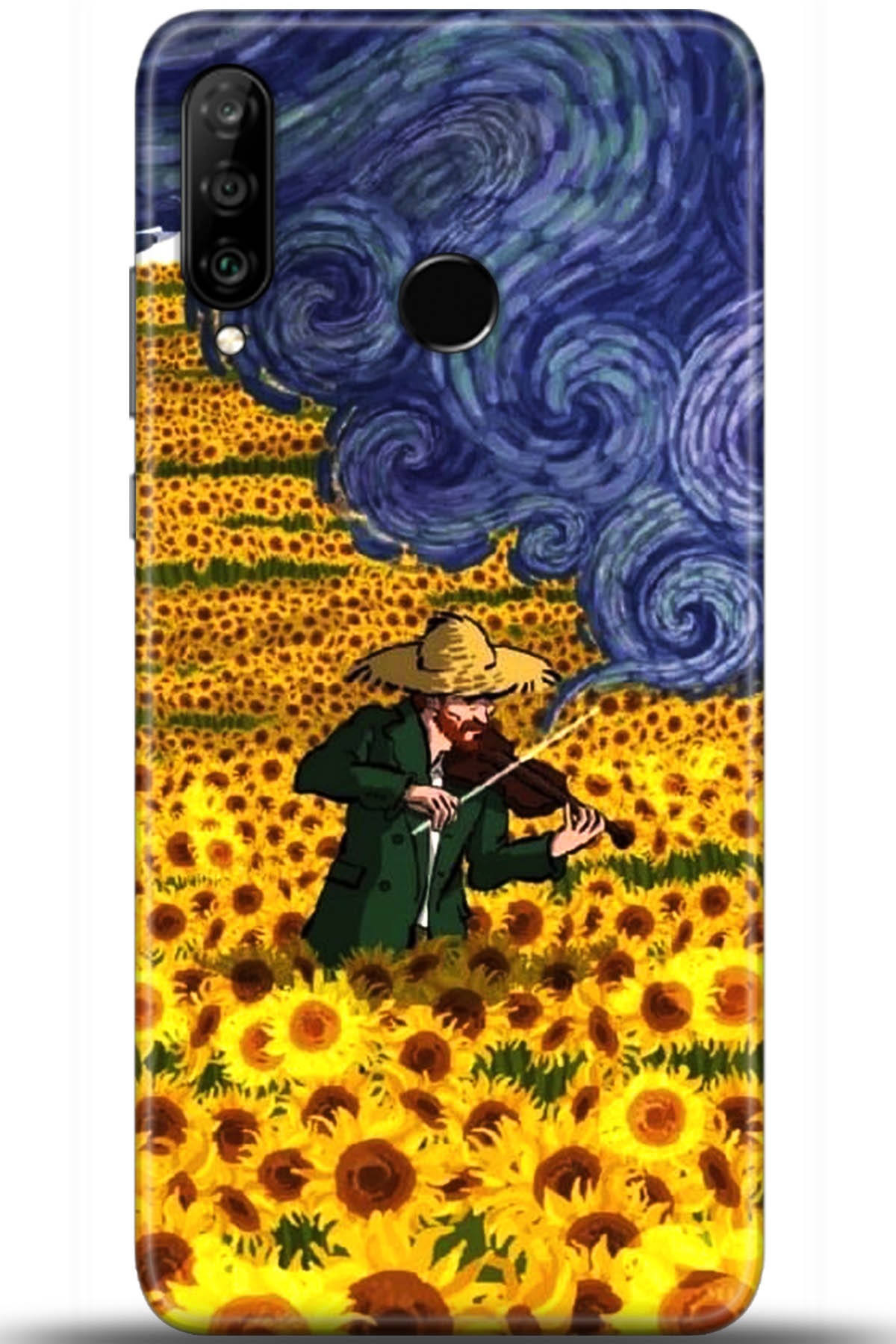 Huawei P30 Lite Uyumlu Kılıf HD Baskılı Kılıf - Followed Institution 5503