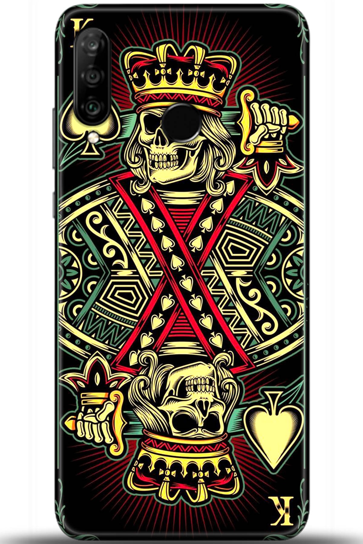 Huawei P30 Lite Uyumlu Kılıf HD Baskılı Kılıf - Followed Institution 5553