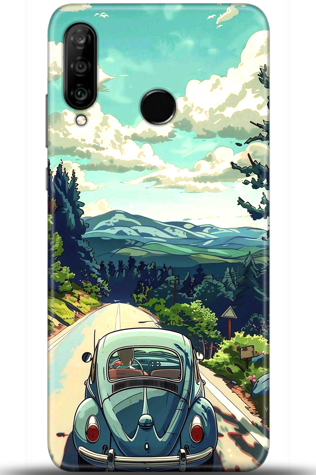 Huawei P30 Lite Uyumlu Kılıf HD Baskılı Kılıf - Followed Institution 5563