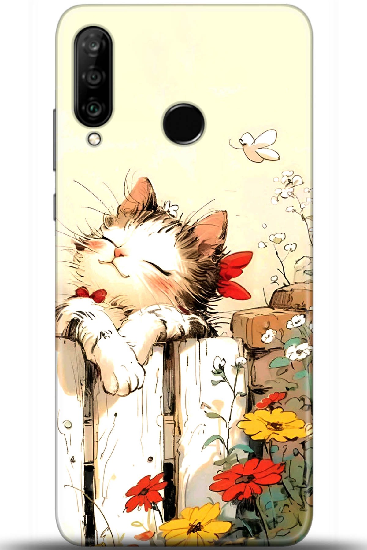 Huawei P30 Lite Uyumlu Kılıf HD Baskılı Kılıf - Followed Institution 5651