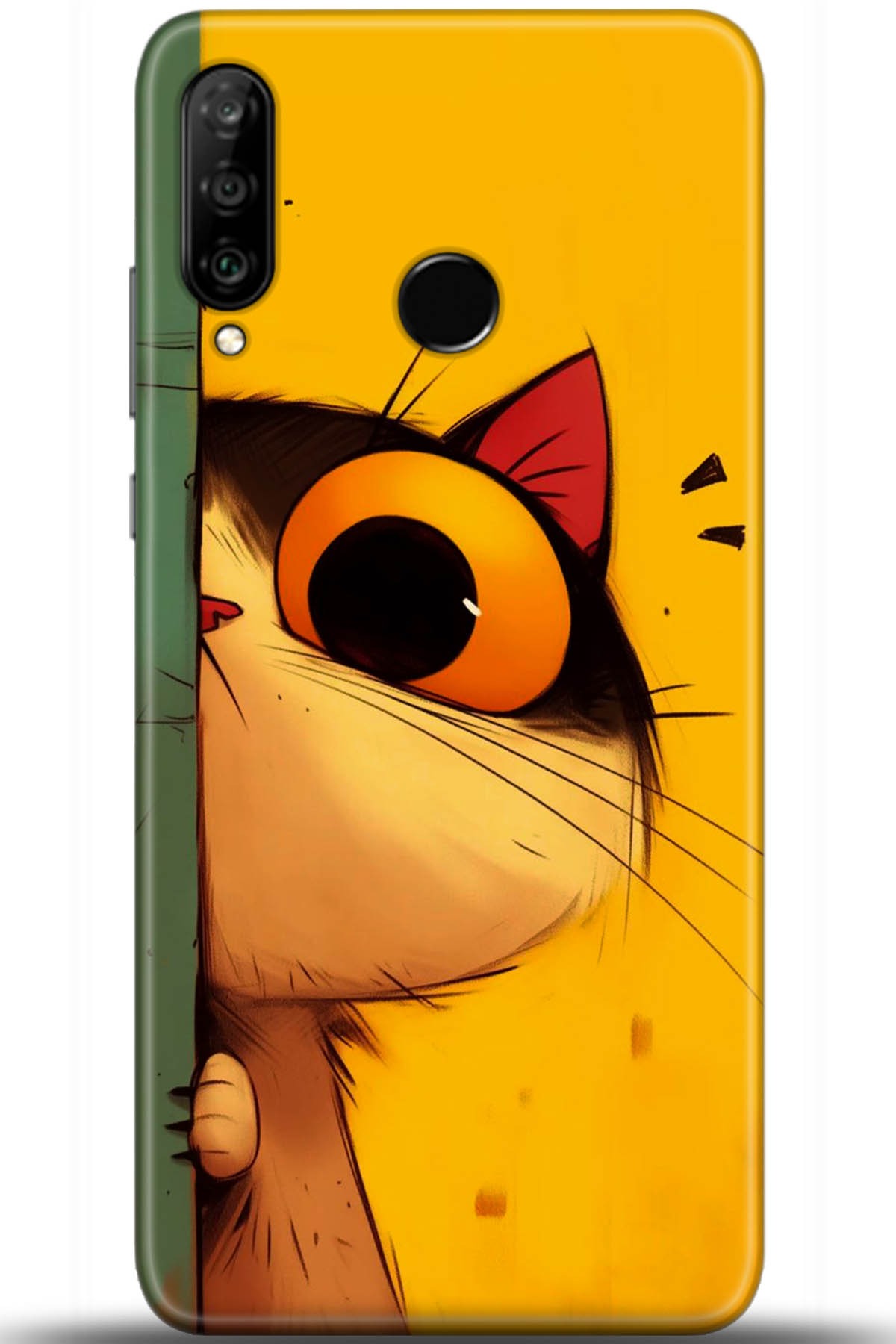 Huawei P30 Lite Uyumlu Kılıf HD Baskılı Kılıf - Followed Institution 5655