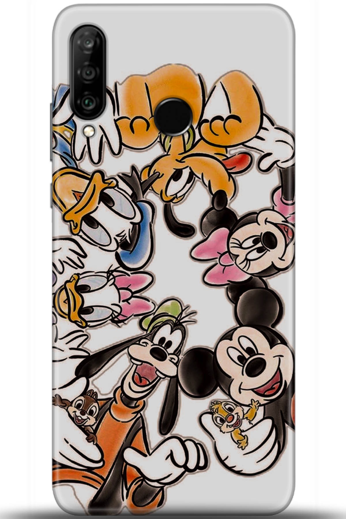 Huawei P30 Lite Uyumlu Kılıf HD Baskılı Kılıf - Followed Institution 5683