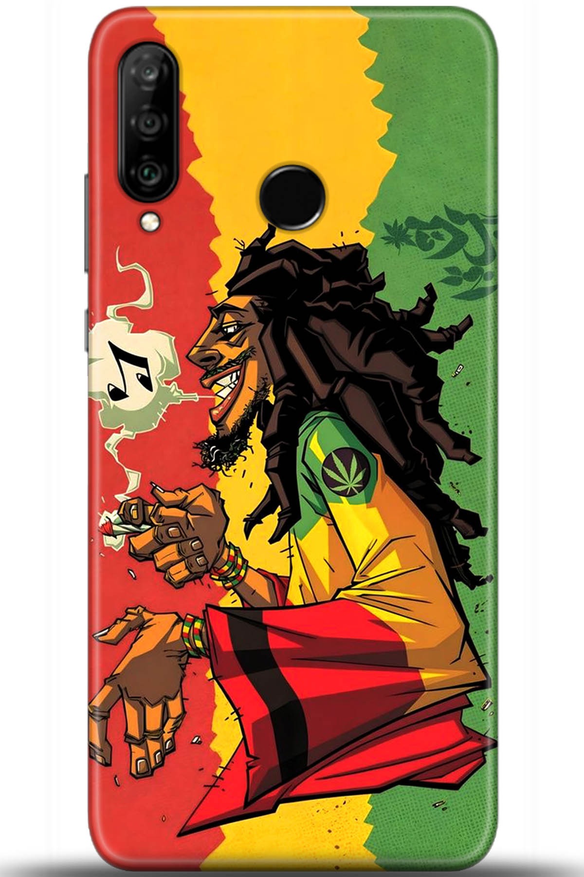 Huawei P30 Lite Uyumlu Kılıf HD Baskılı Kılıf - Followed Institution 5697