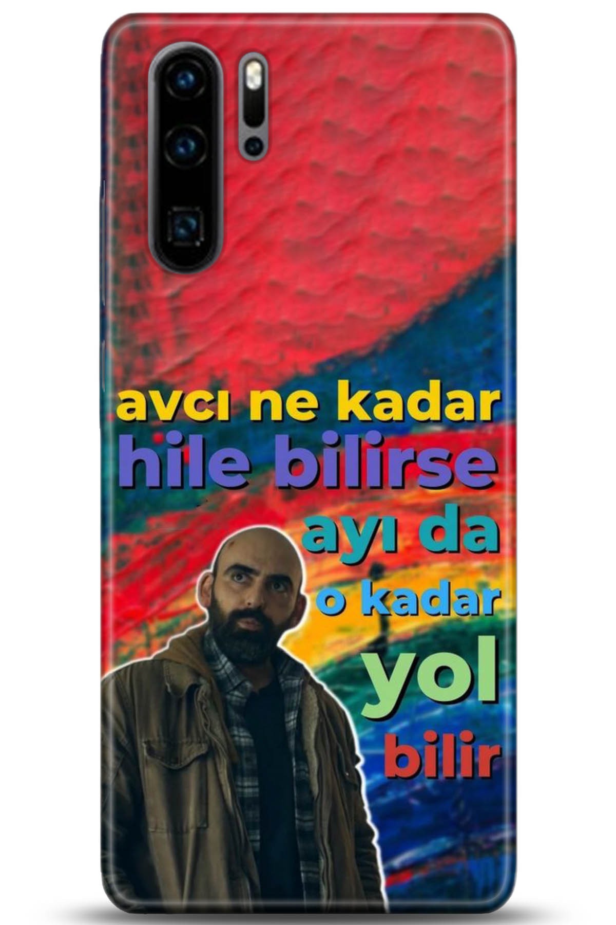Huawei P30 Pro Uyumlu Kılıf HD Baskılı Kılıf - Followed Institution 5006