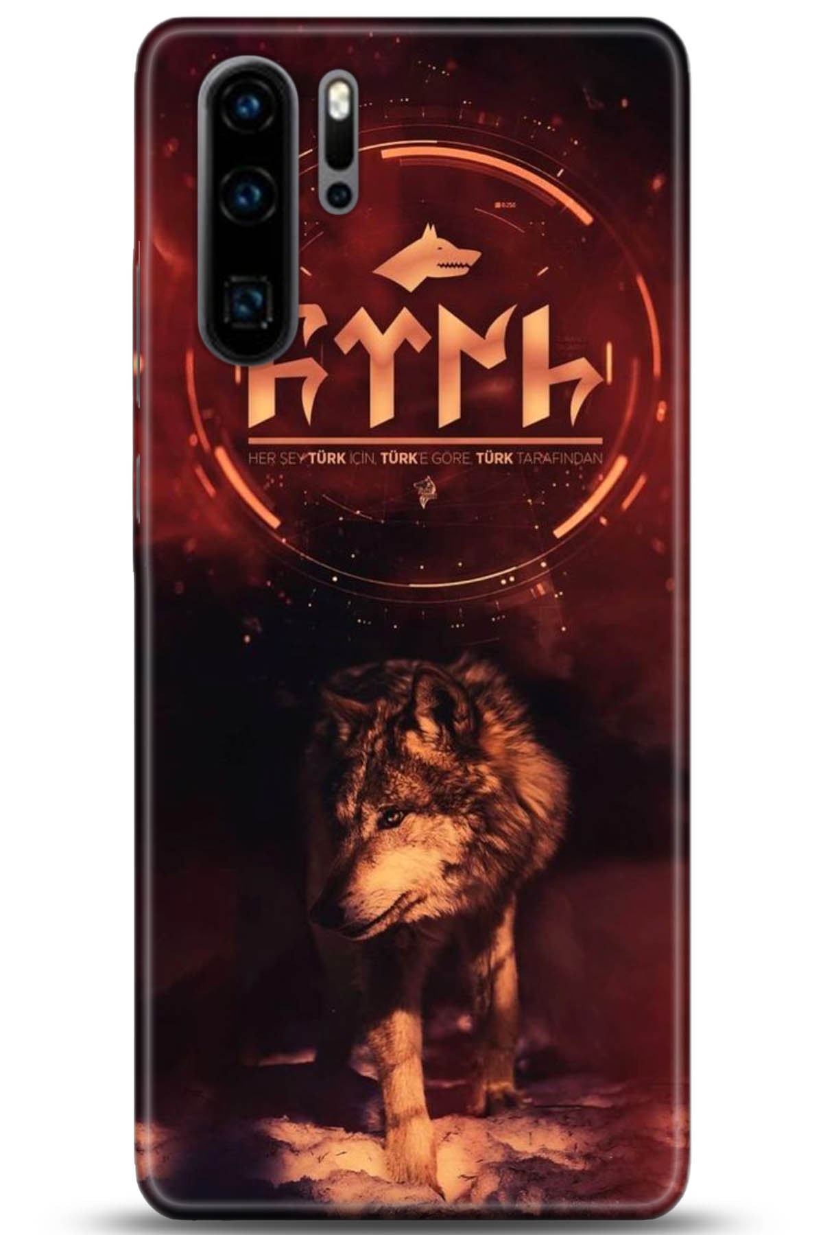 Huawei P30 Pro Uyumlu Kılıf HD Baskılı Kılıf - Followed Institution 5056