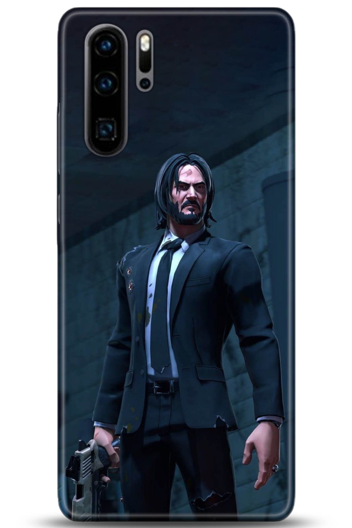 Huawei P30 Pro Uyumlu Kılıf HD Baskılı Kılıf - Followed Institution 5106