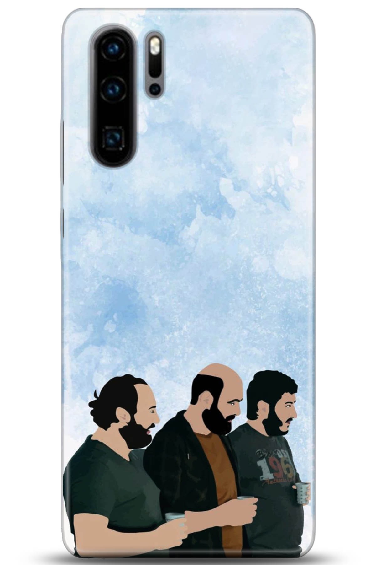 Huawei P30 Pro Uyumlu Kılıf HD Baskılı Kılıf - Followed Institution 5158