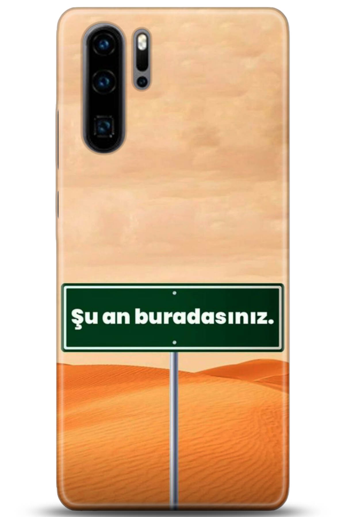 Huawei P30 Pro Uyumlu Kılıf HD Baskılı Kılıf - Followed Institution 5159