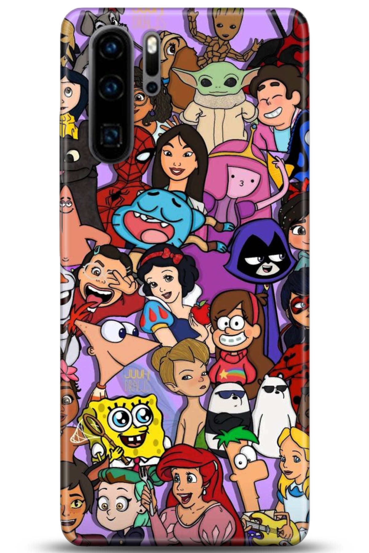 Huawei P30 Pro Uyumlu Kılıf HD Baskılı Kılıf - Followed Institution 5168