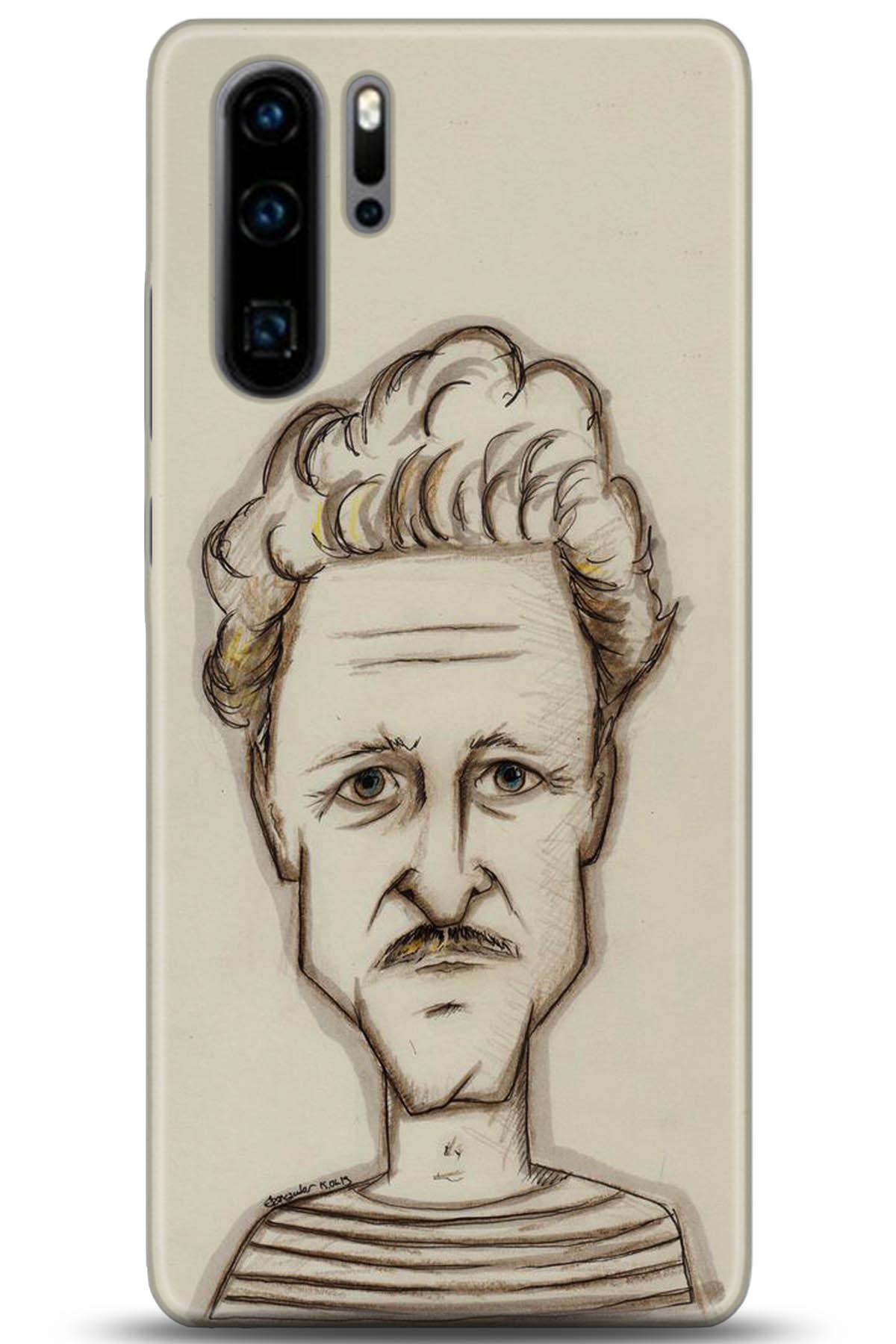 Huawei P30 Pro Uyumlu Kılıf HD Baskılı Kılıf - Followed Institution 5203