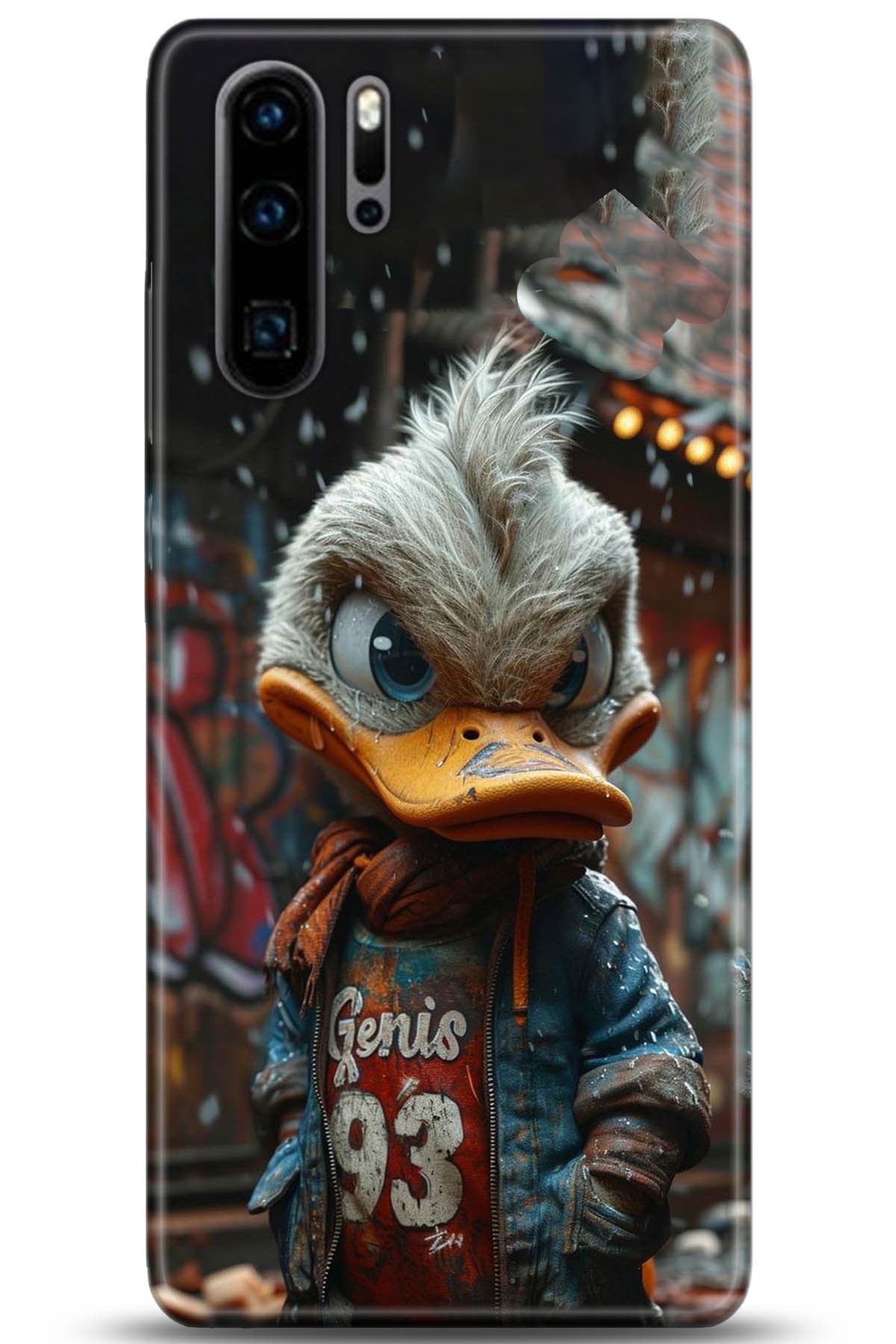 Huawei P30 Pro Uyumlu Kılıf HD Baskılı Kılıf - Followed Institution 5230