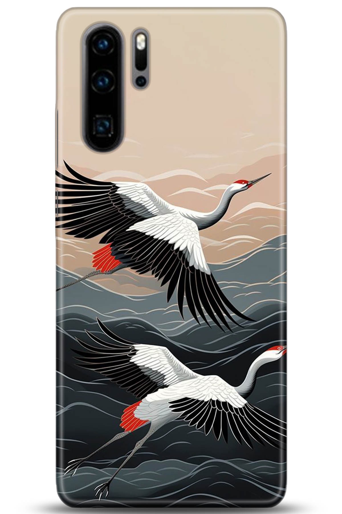 Huawei P30 Pro Uyumlu Kılıf HD Baskılı Kılıf - Followed Institution 5232