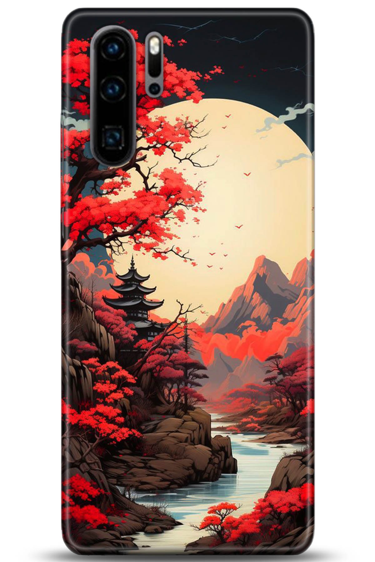 Huawei P30 Pro Uyumlu Kılıf HD Baskılı Kılıf - Followed Institution 5242