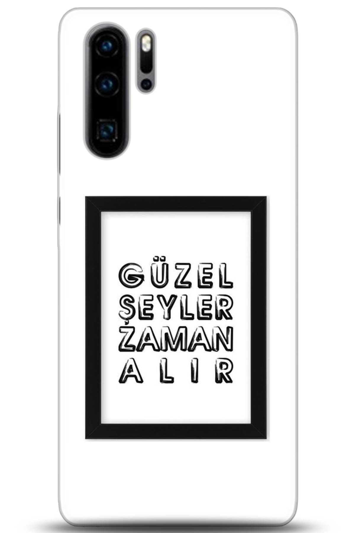 Huawei P30 Pro Uyumlu Kılıf HD Baskılı Kılıf - Followed Institution 5307