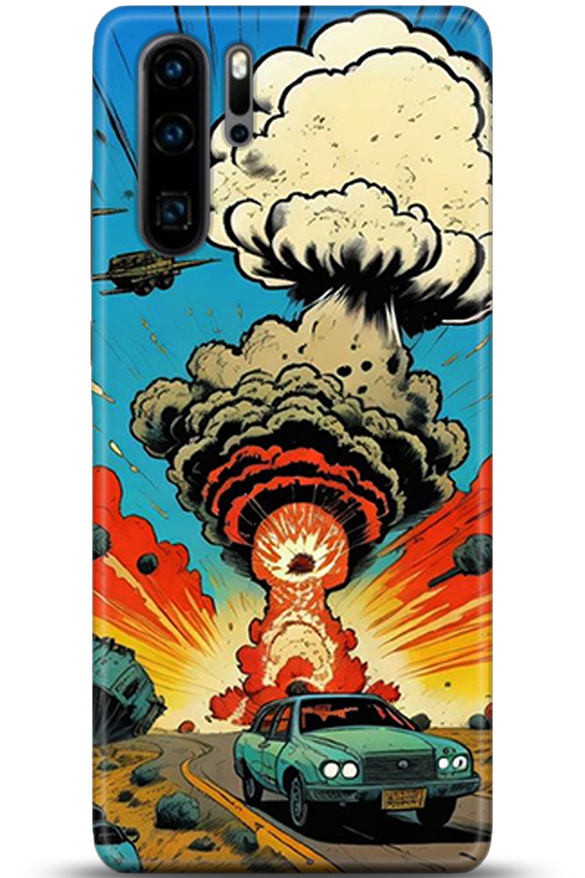 Huawei P30 Pro Uyumlu Kılıf HD Baskılı Kılıf - Followed Institution 5361