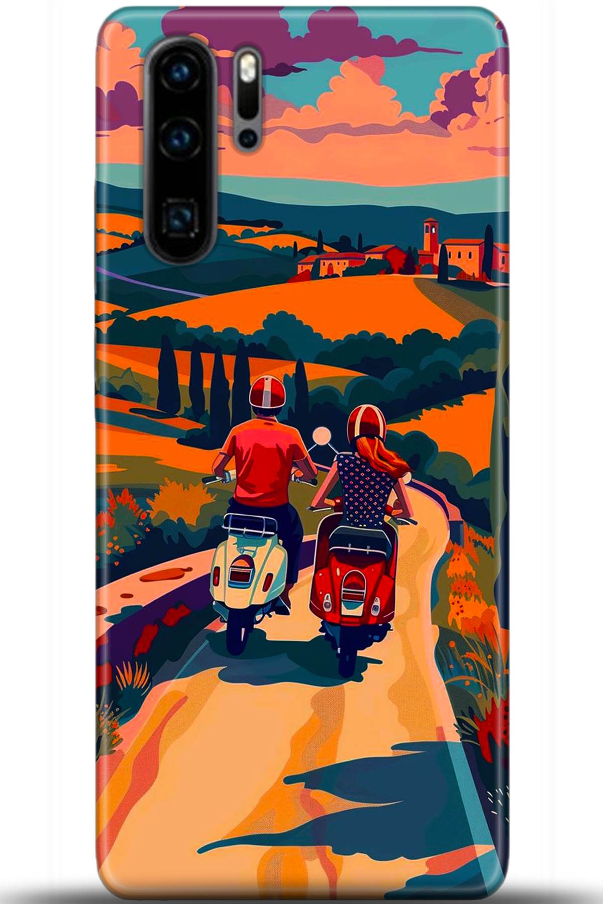 Huawei P30 Pro Uyumlu Kılıf HD Baskılı Kılıf - Followed Institution 5390