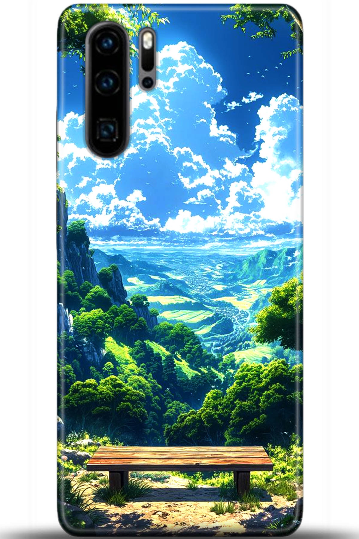 Huawei P30 Pro Uyumlu Kılıf HD Baskılı Kılıf - Followed Institution 5497