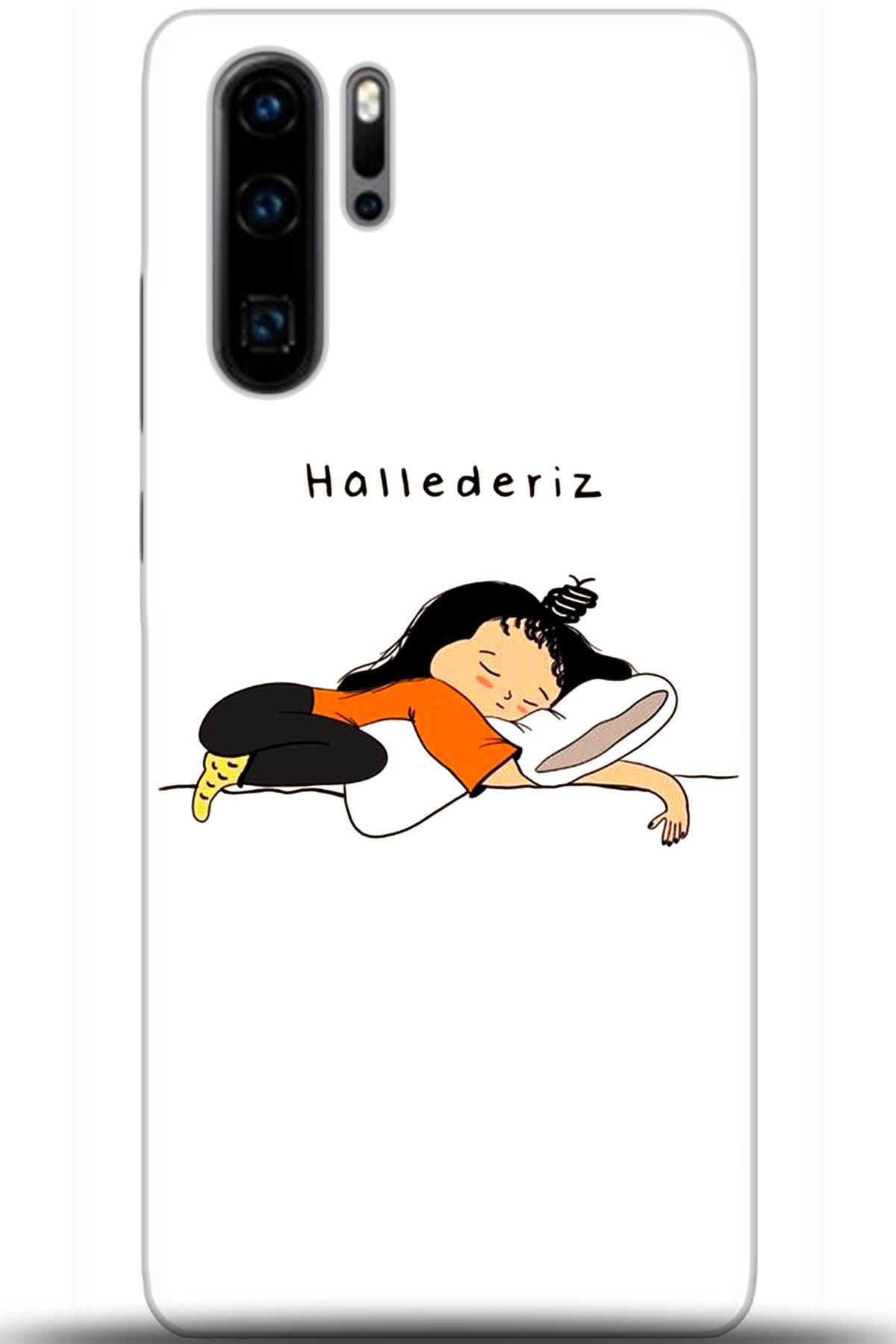 Huawei P30 Pro Uyumlu Kılıf HD Baskılı Kılıf - Followed Institution 5591