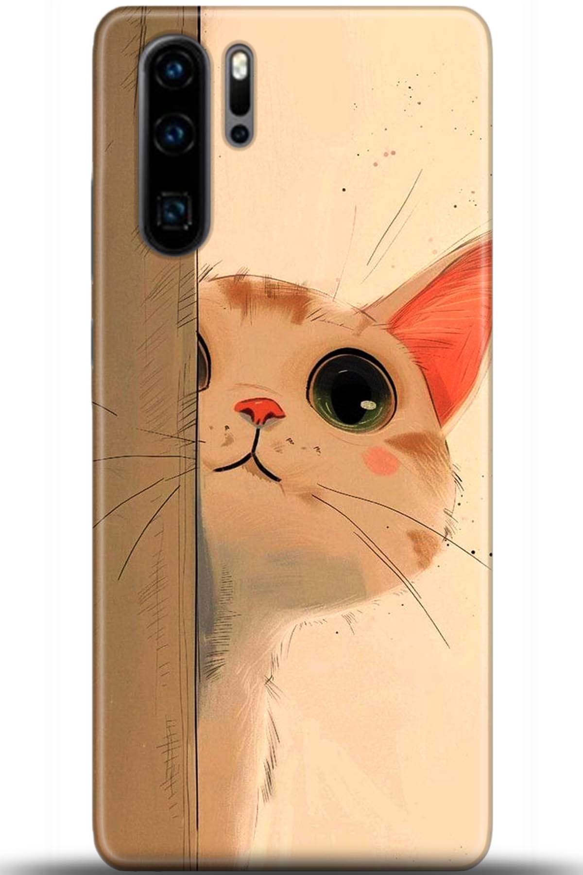 Huawei P30 Pro Uyumlu Kılıf HD Baskılı Kılıf - Followed Institution 5653