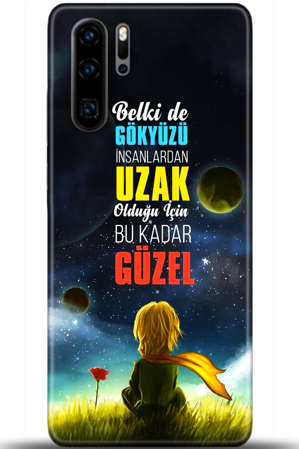 Huawei P30 Pro Uyumlu Kılıf HD Baskılı Kılıf - Followed Institution 5699