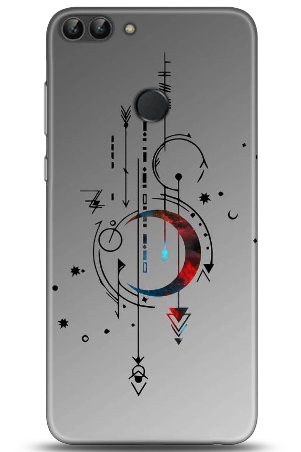 Huawei P Smart Uyumlu Kılıf HD Baskılı Kılıf - Followed Institution 5182