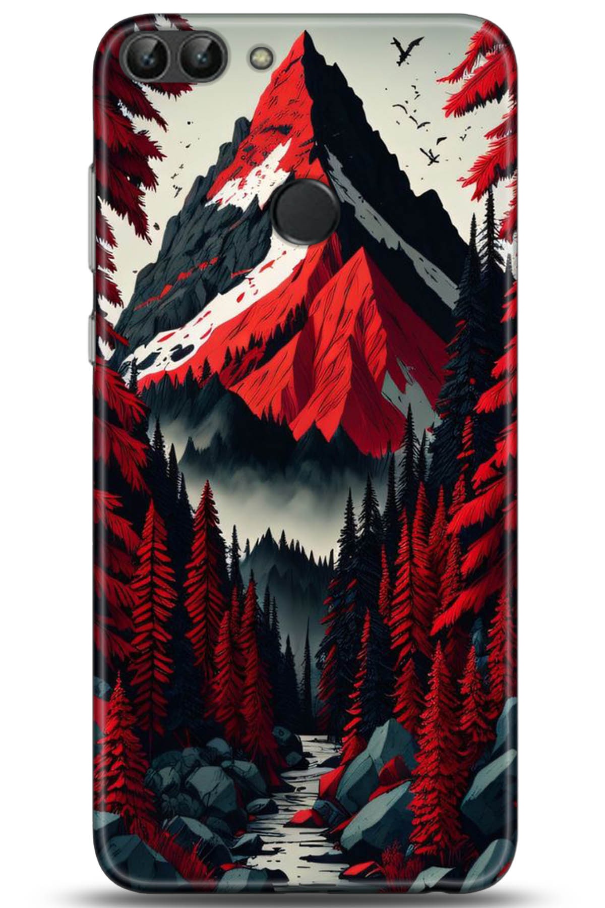 Huawei P Smart Uyumlu Kılıf HD Baskılı Kılıf - Followed Institution 5196