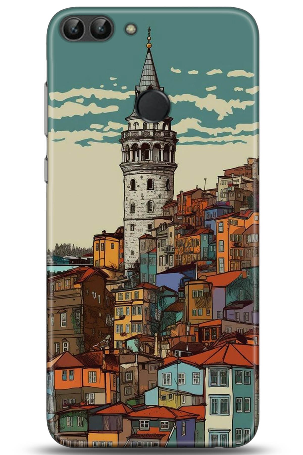 Huawei P Smart Uyumlu Kılıf HD Baskılı Kılıf - Followed Institution 5199