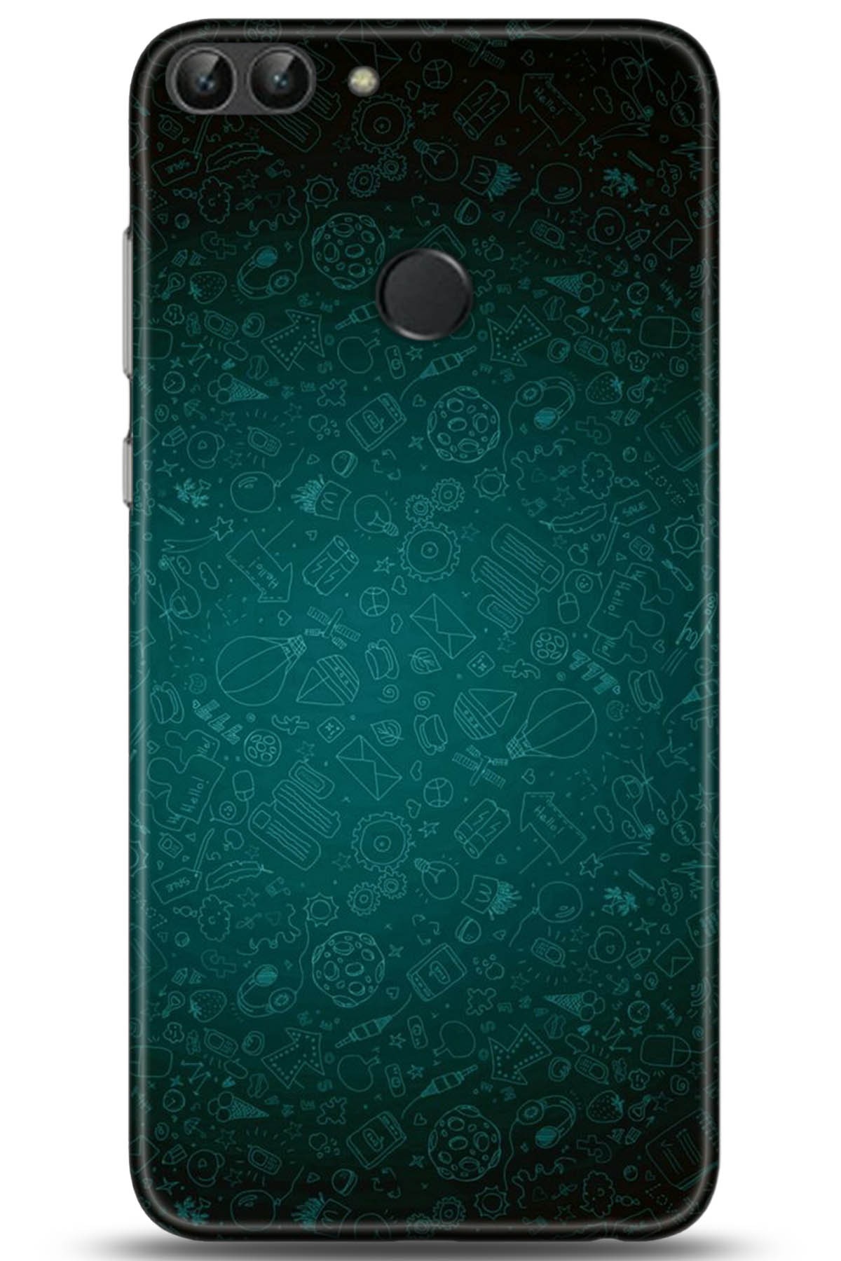 Huawei P Smart Uyumlu Kılıf HD Baskılı Kılıf - Followed Institution 5255