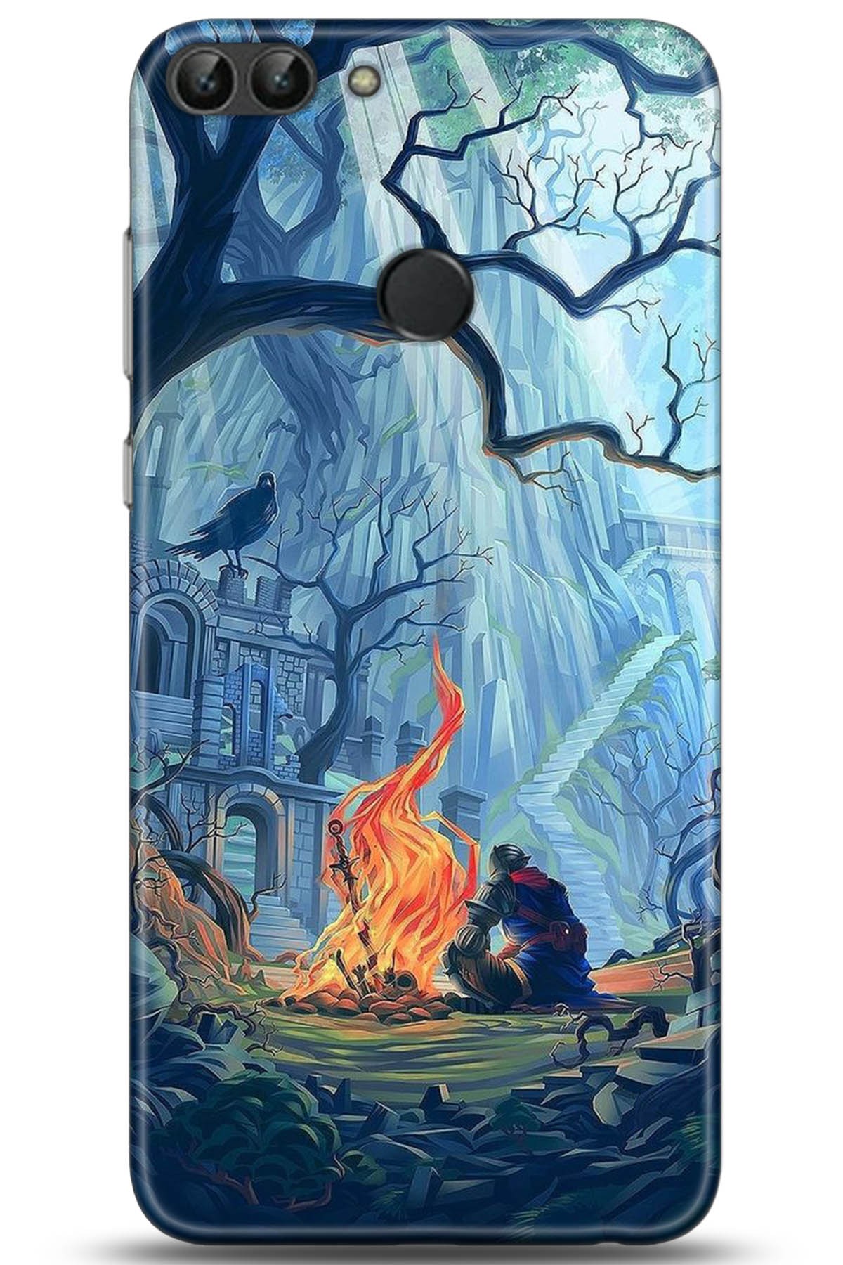 Huawei P Smart Uyumlu Kılıf HD Baskılı Kılıf - Followed Institution 5308