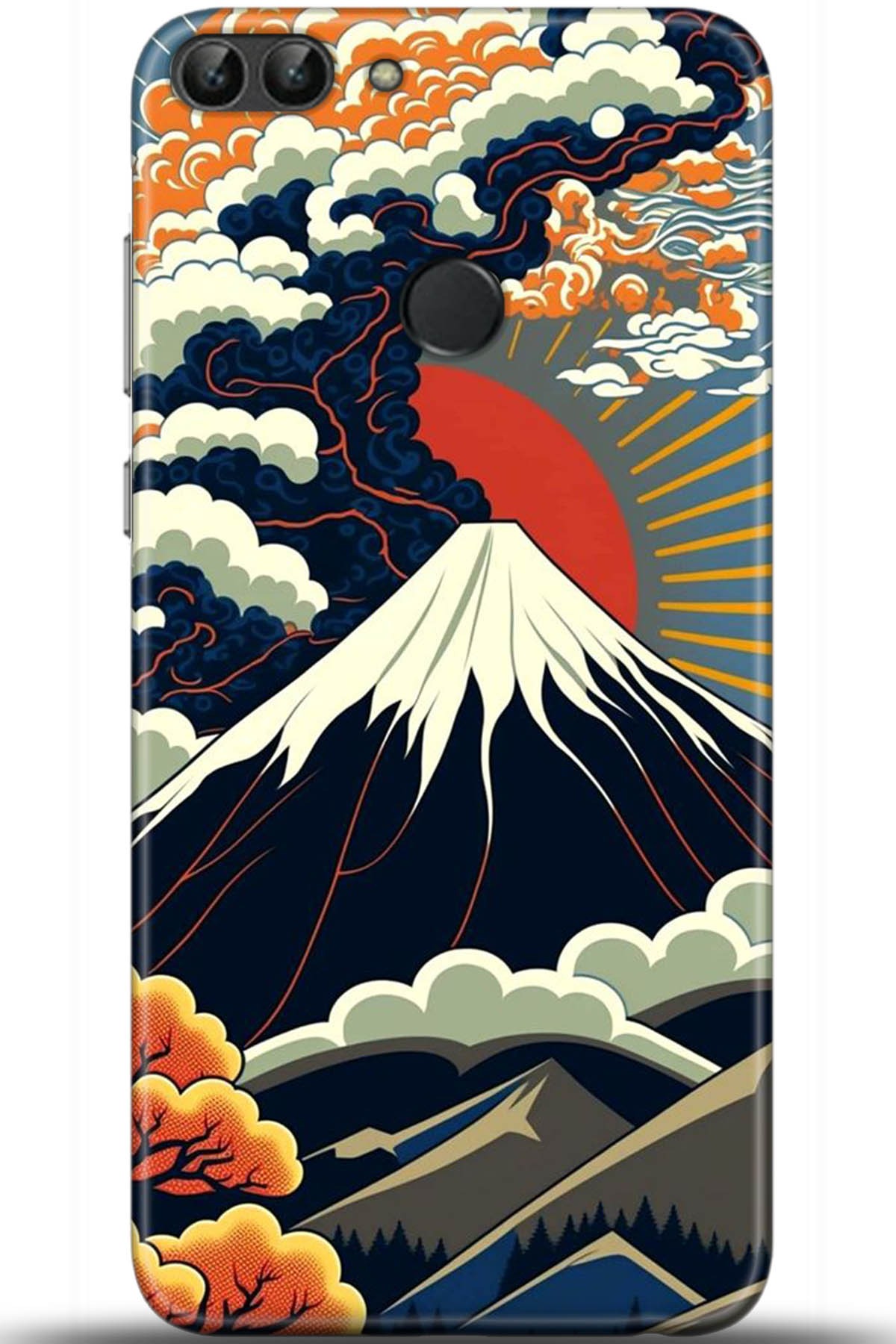 Huawei P Smart Uyumlu Kılıf HD Baskılı Kılıf - Followed Institution 5342