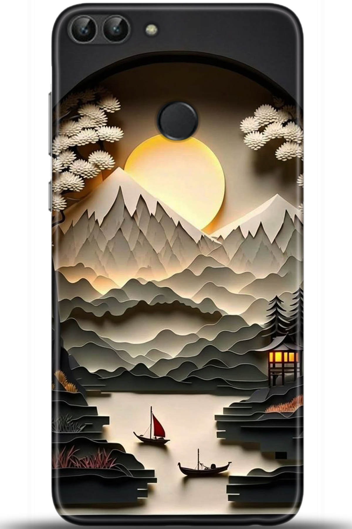 Huawei P Smart Uyumlu Kılıf HD Baskılı Kılıf - Followed Institution 5354