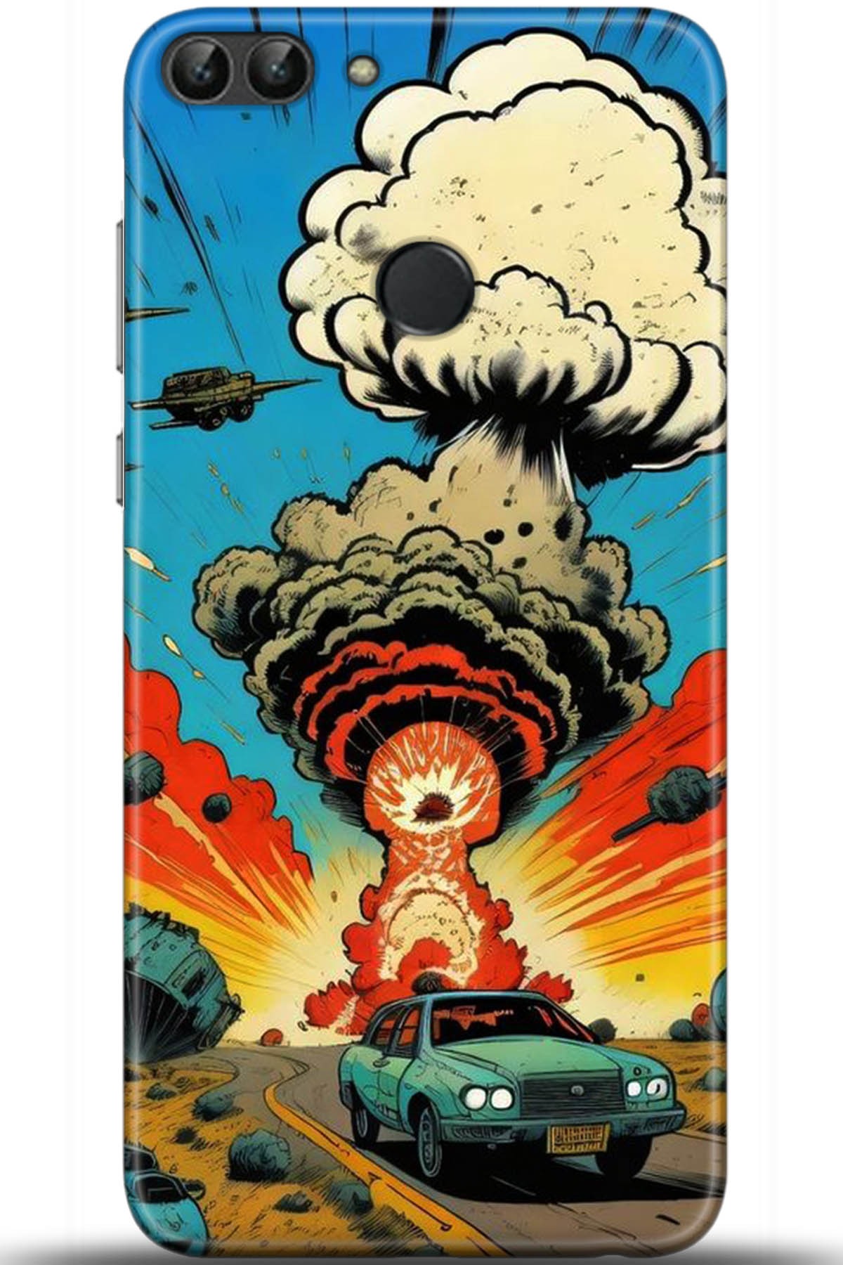 Huawei P Smart Uyumlu Kılıf HD Baskılı Kılıf - Followed Institution 5361