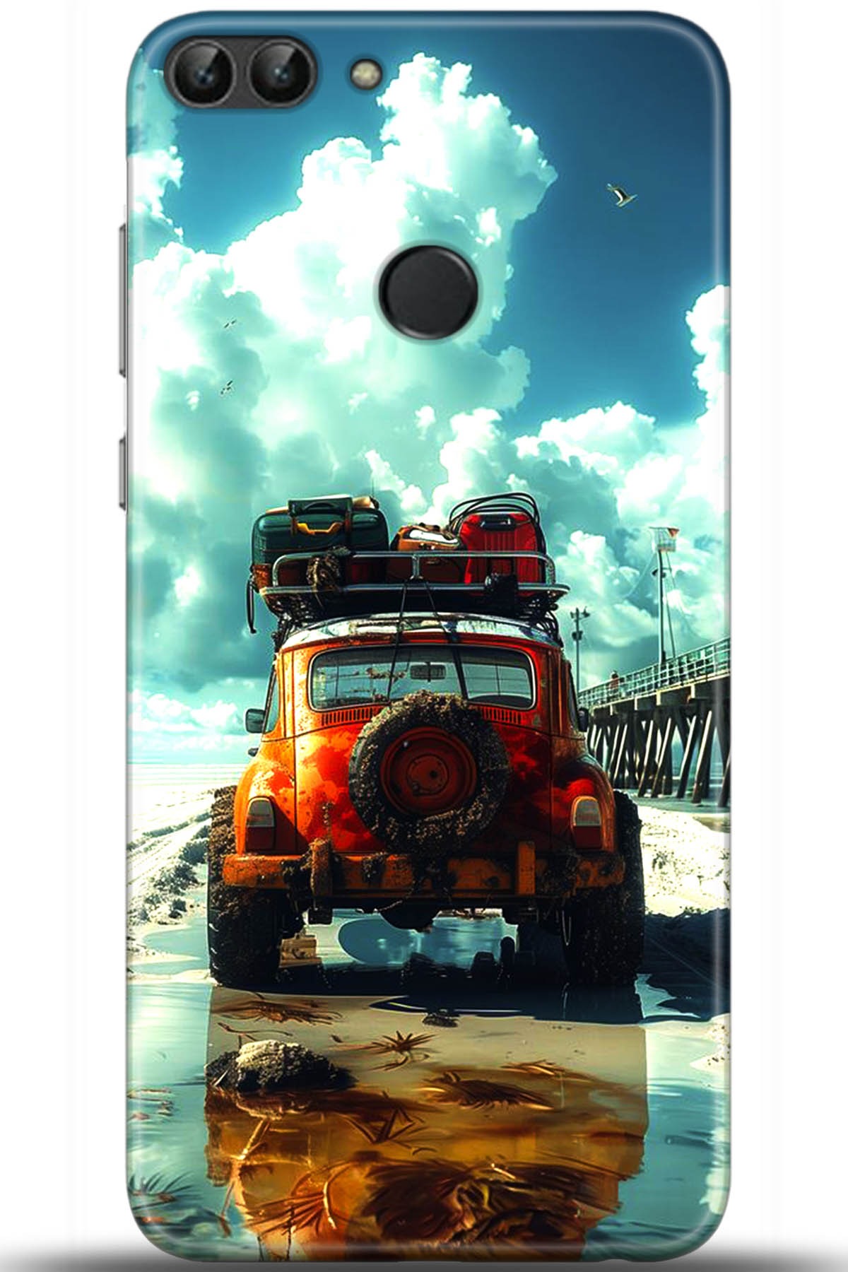 Huawei P Smart Uyumlu Kılıf HD Baskılı Kılıf - Followed Institution 5559