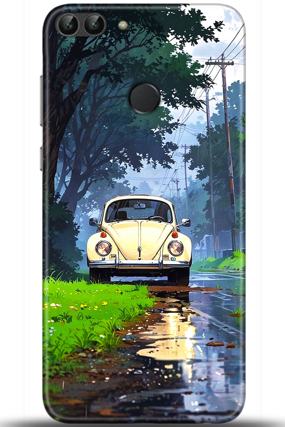 Huawei P Smart Uyumlu Kılıf HD Baskılı Kılıf - Followed Institution 5562