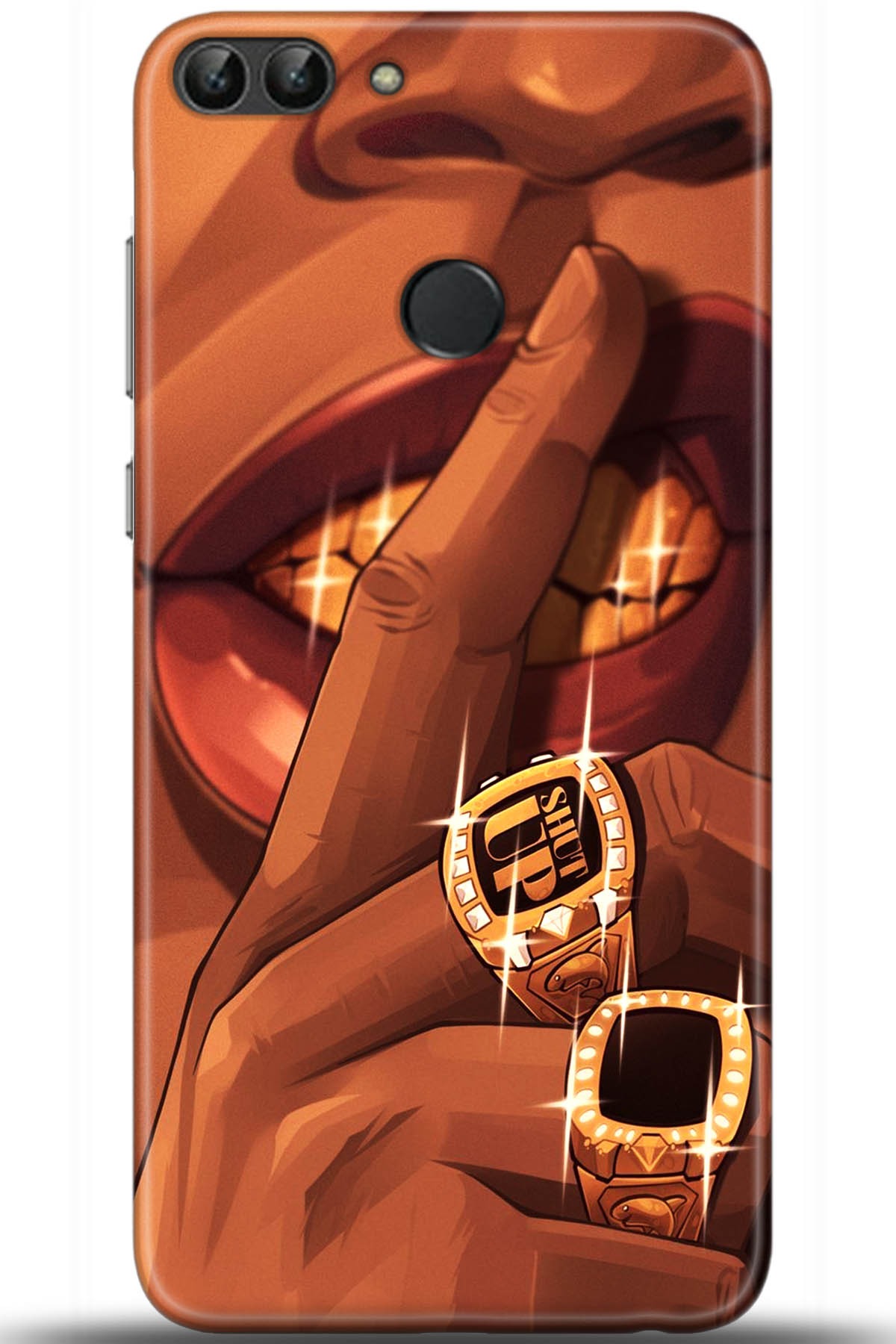 Huawei P Smart Uyumlu Kılıf HD Baskılı Kılıf - Followed Institution 5631