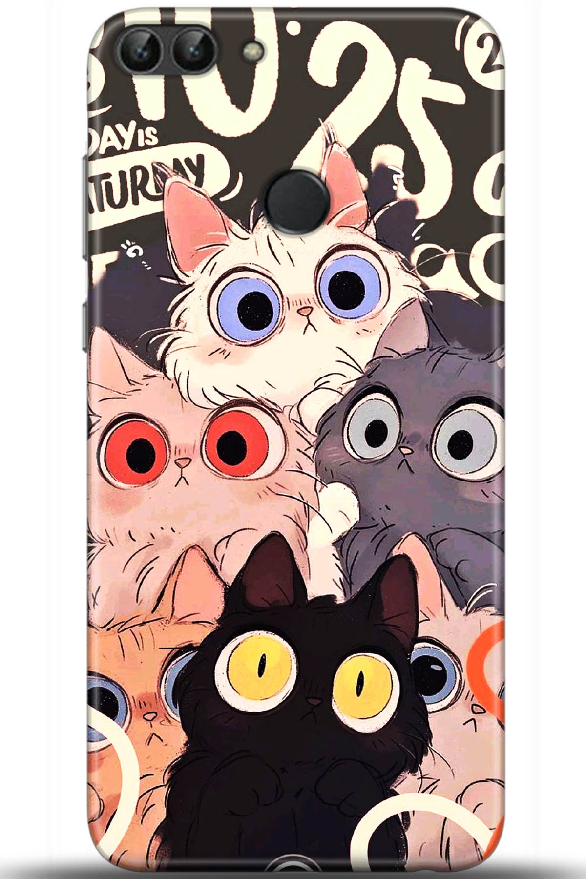 Huawei P Smart Uyumlu Kılıf HD Baskılı Kılıf - Followed Institution 5641