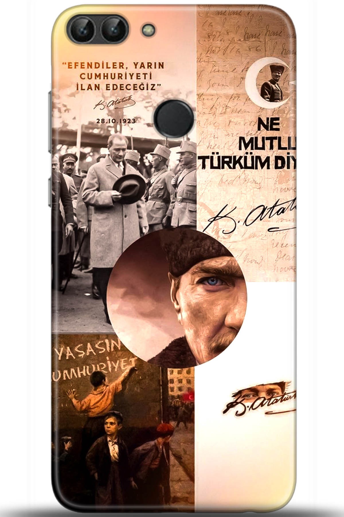 Huawei P Smart Uyumlu Kılıf HD Baskılı Kılıf - Followed Institution 5675