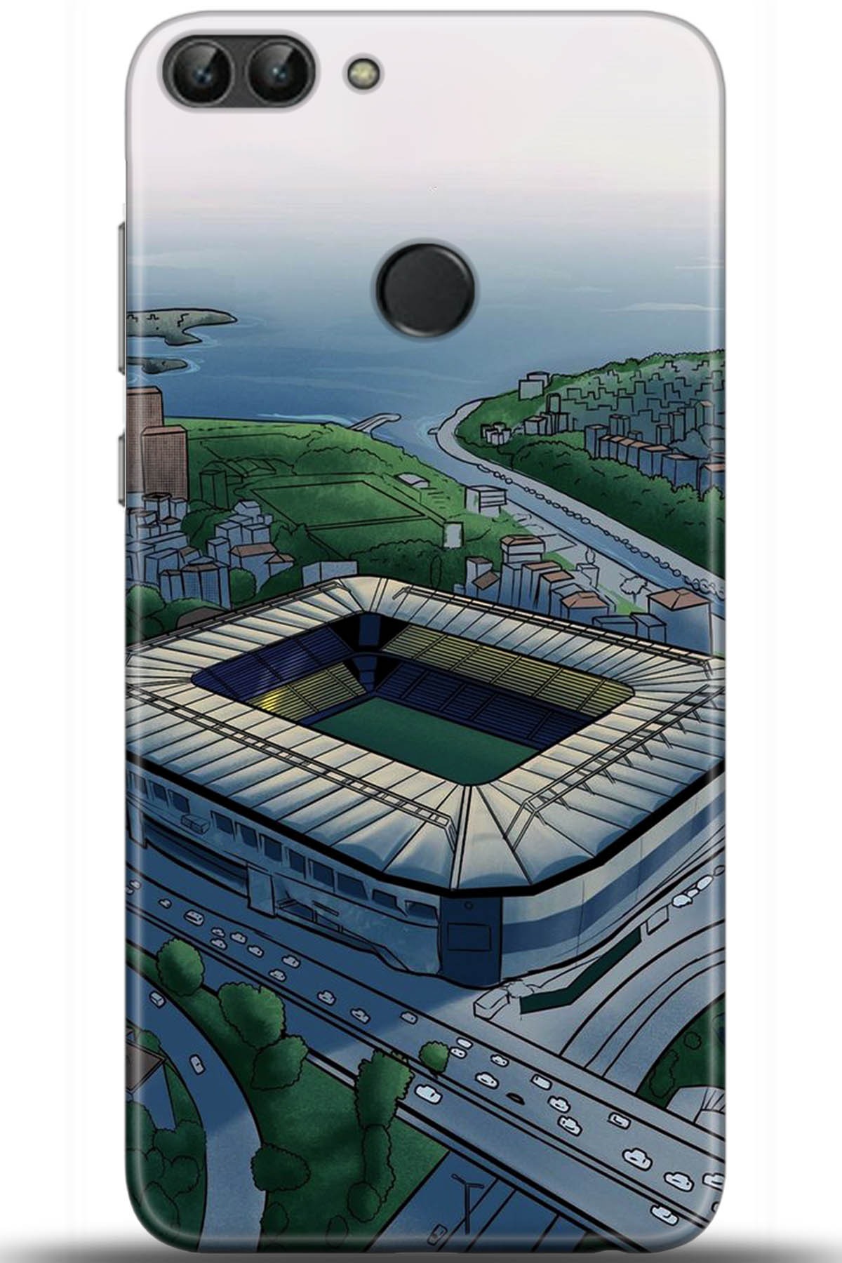 Huawei P Smart Uyumlu Kılıf HD Baskılı Kılıf - Followed Institution 5715