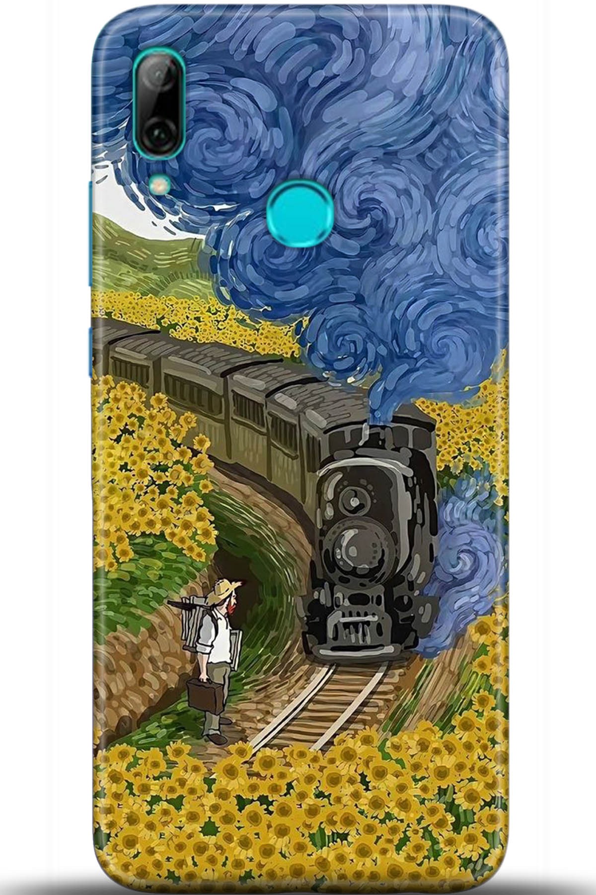 Huawei P Smart 2019 Uyumlu Kılıf HD Baskılı Kılıf - Followed Institution 5344