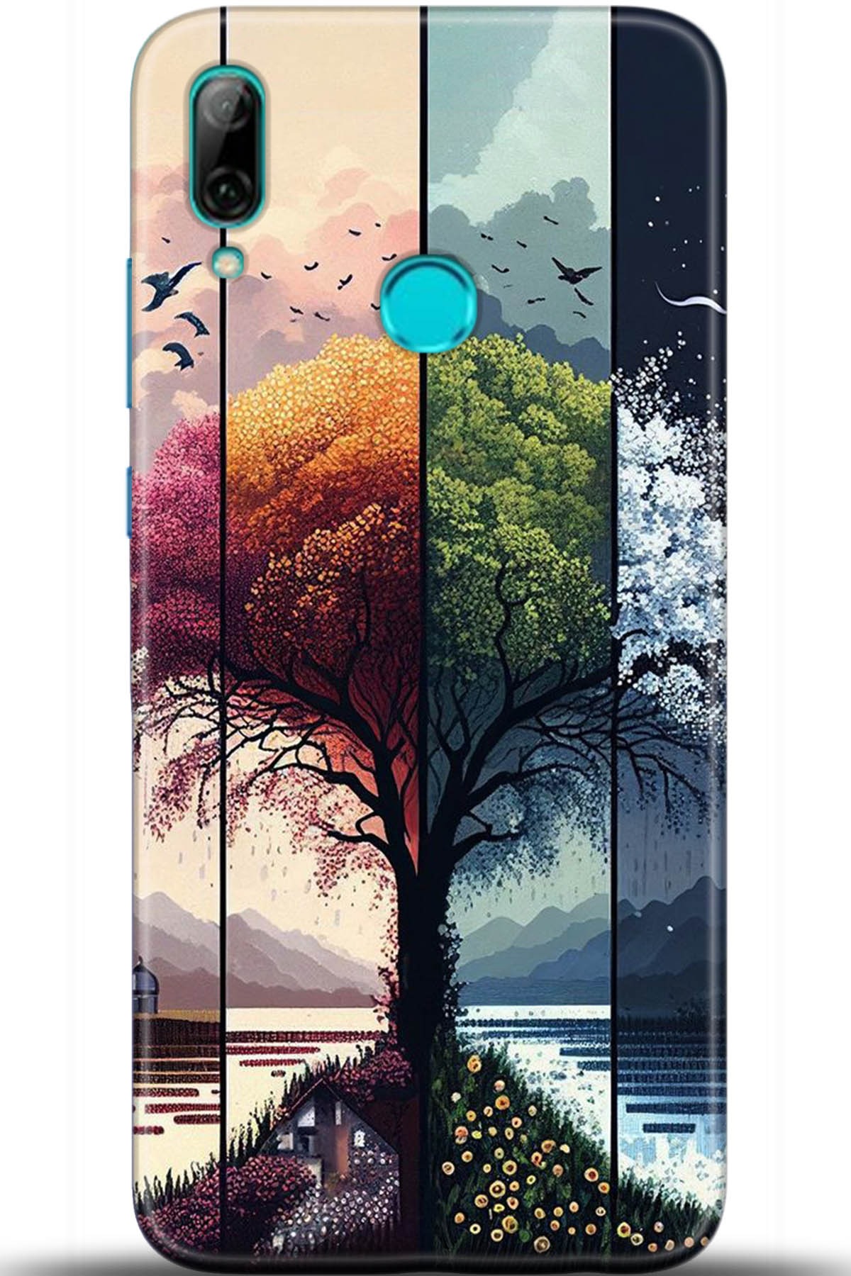 Huawei P Smart 2019 Uyumlu Kılıf HD Baskılı Kılıf - Followed Institution 5369