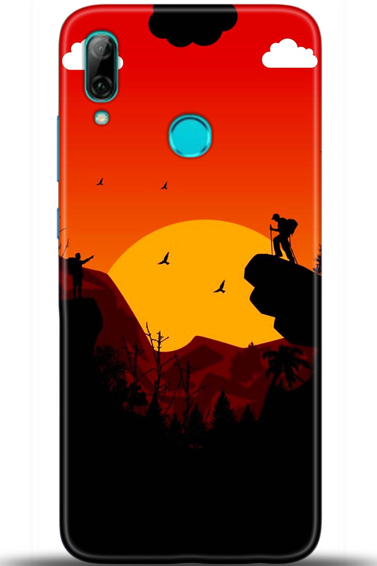 Huawei P Smart 2019 Uyumlu Kılıf HD Baskılı Kılıf - Followed Institution 5407