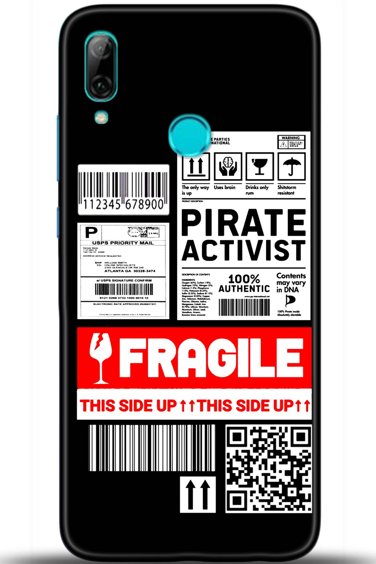 Huawei P Smart 2019 Uyumlu Kılıf HD Baskılı Kılıf - Followed Institution 5447