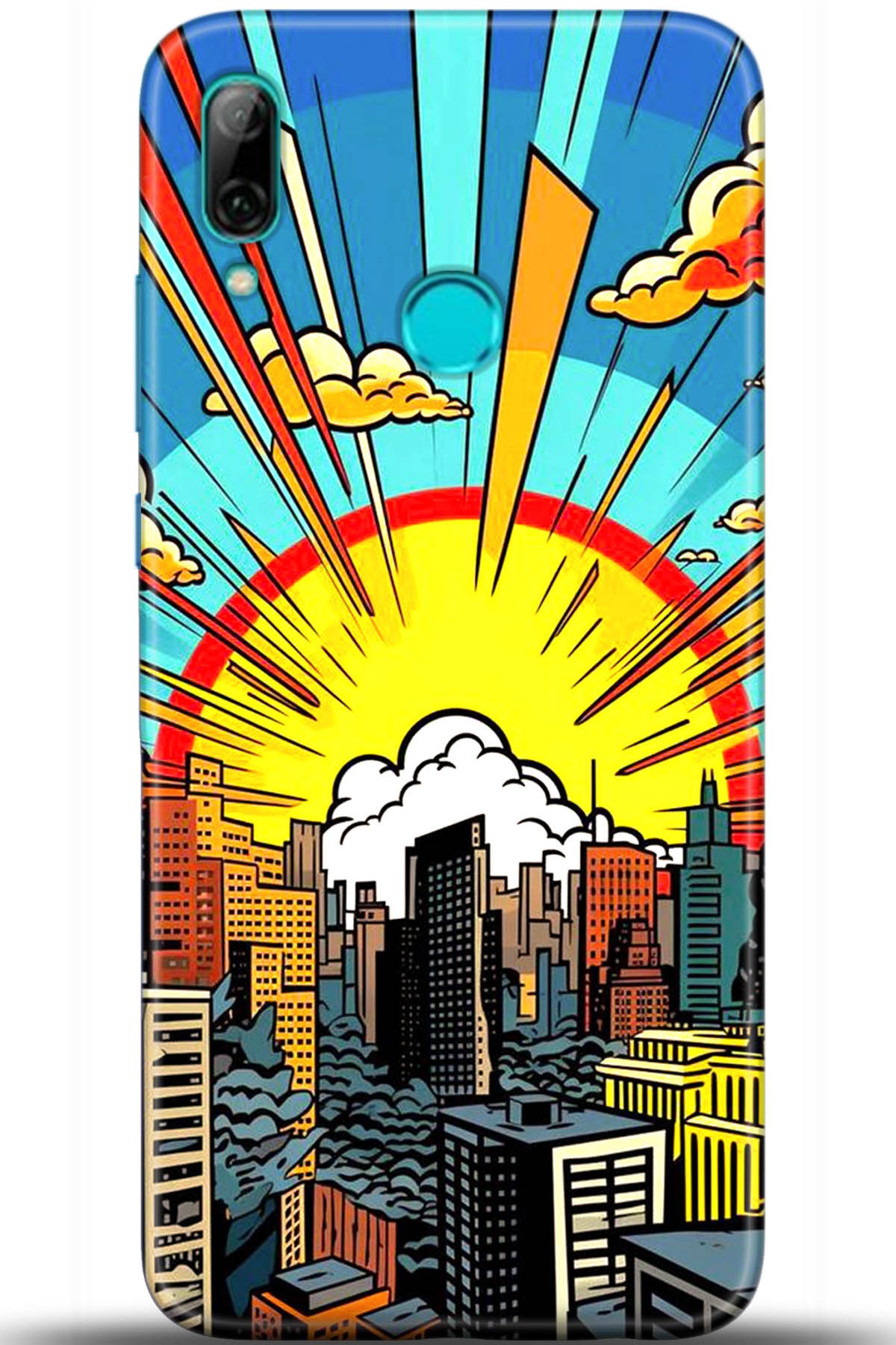 Huawei P Smart 2019 Uyumlu Kılıf HD Baskılı Kılıf - Followed Institution 5571