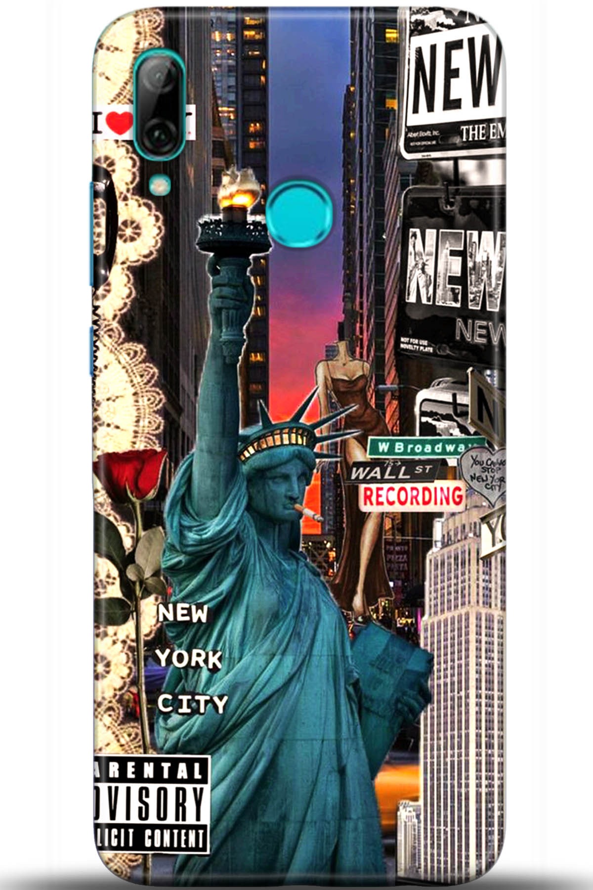 Huawei P Smart 2019 Uyumlu Kılıf HD Baskılı Kılıf - Followed Institution 5618