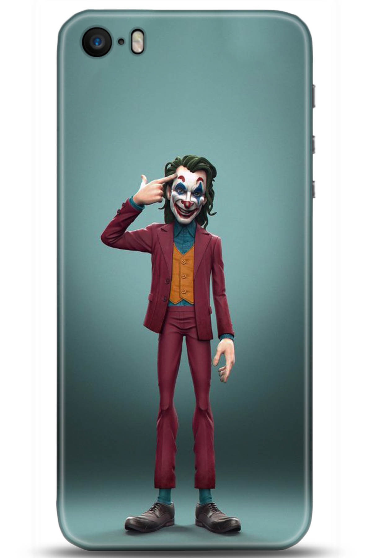 Apple iPhone 5S Uyumlu Kılıf HD Baskılı Kılıf - Followed Institution 5017