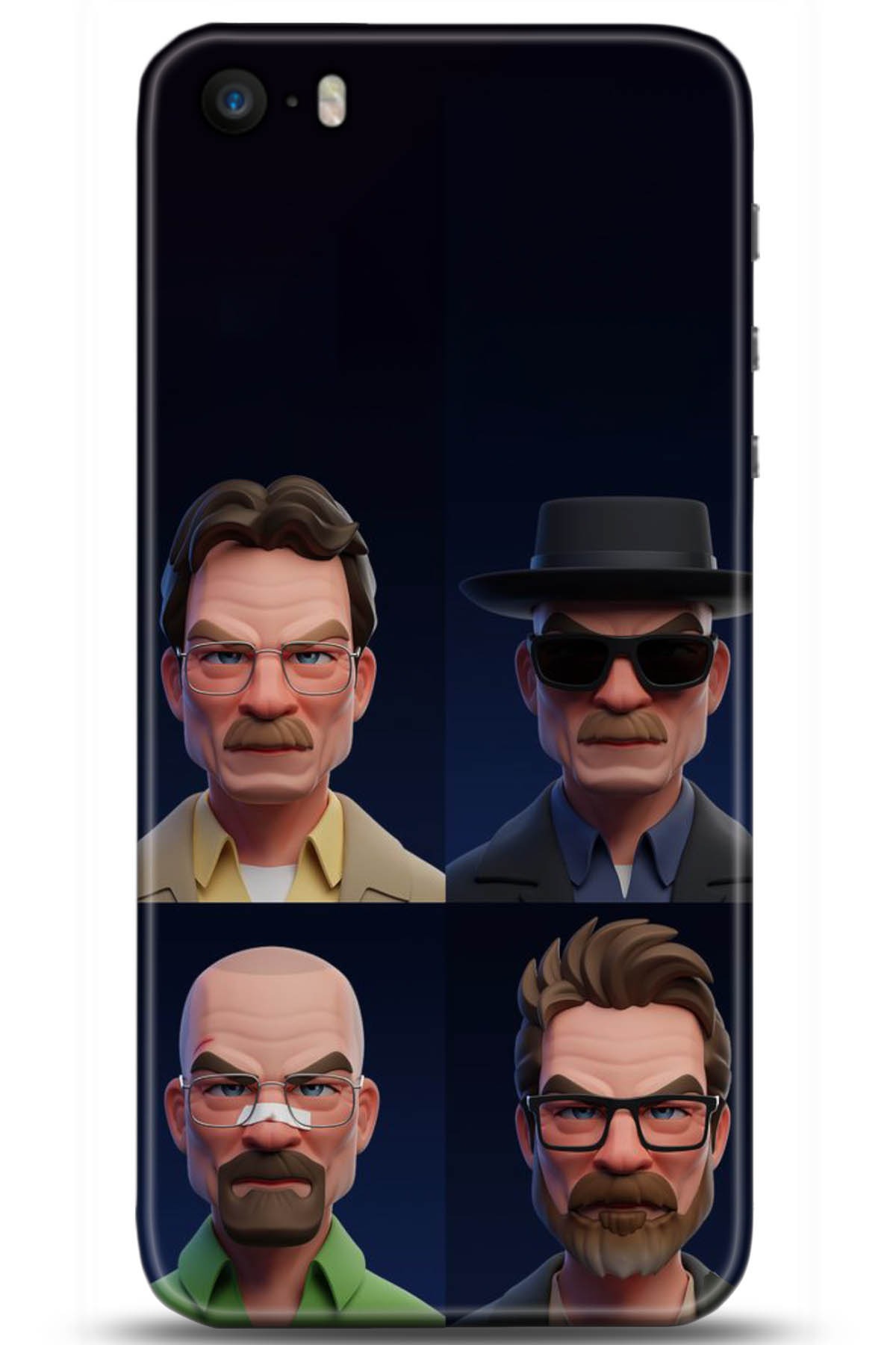 Apple iPhone 5S Uyumlu Kılıf HD Baskılı Kılıf - Followed Institution 5068