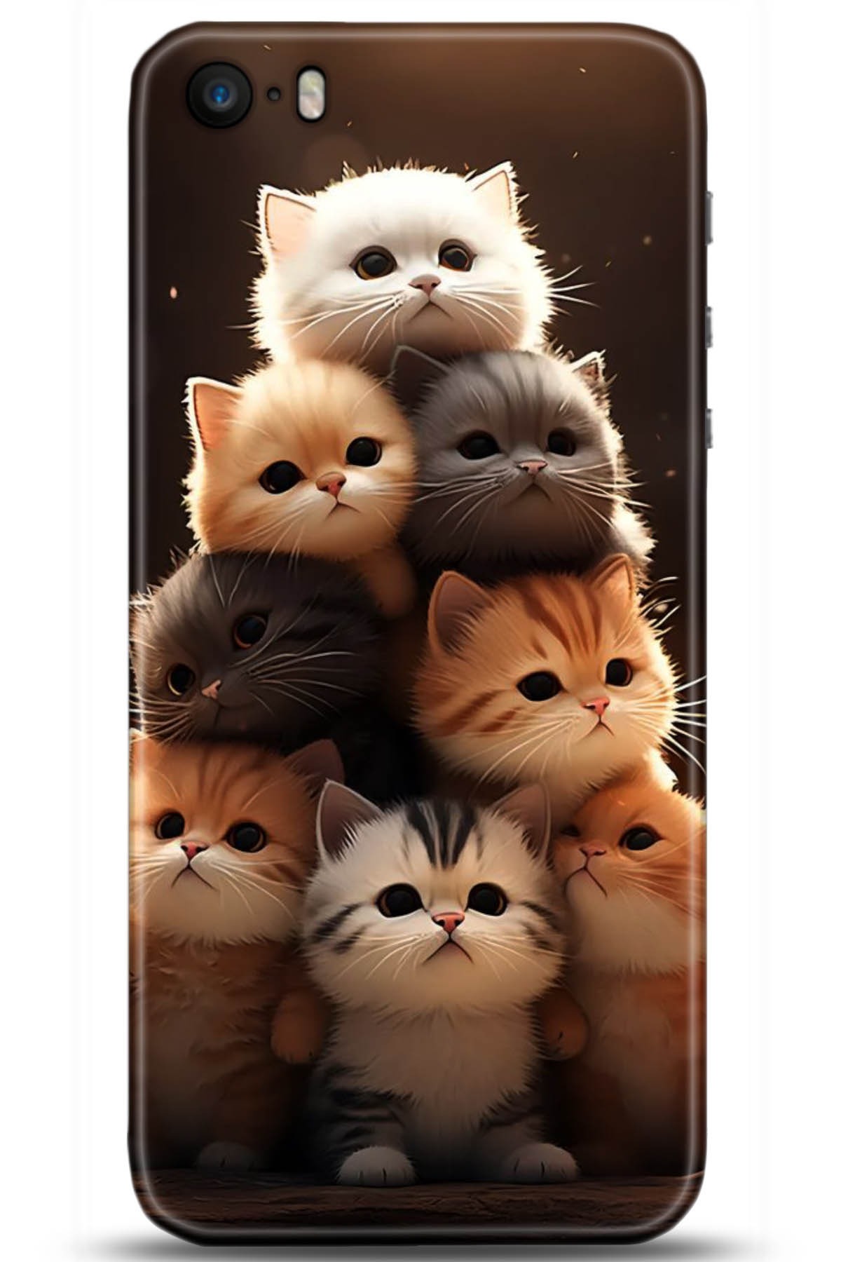 Apple iPhone 5S Uyumlu Kılıf HD Baskılı Kılıf - Followed Institution 5076